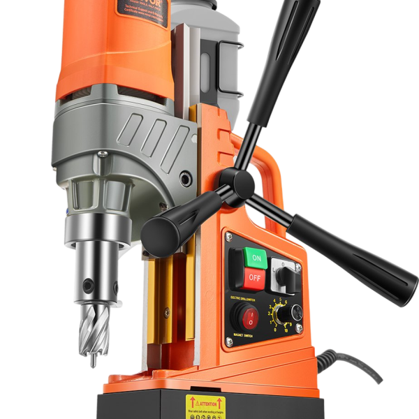 Vevor Magnetic Drill Press 1450W 800 RPM with 2 Coring Bits New