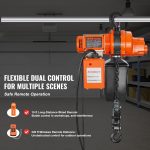 Vevor Electric Chain Hoist Single Phase 2200 Lbs Load 20 Ft Lifting New - Image 4