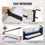 Vevor Industrial Paper Cutter 17" Cutting Width 400 Sheet Capacity New - Image 5