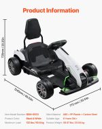 Vevor Electric Go Kart 7.5 MPH Max Speed 24V Battery 200W Strong Motor New - Image 7