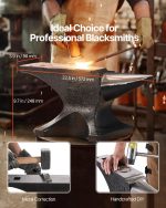 Vevor Single Horn Anvil 116 Lbs Cast Steel for Blacksmiths New - Image 6