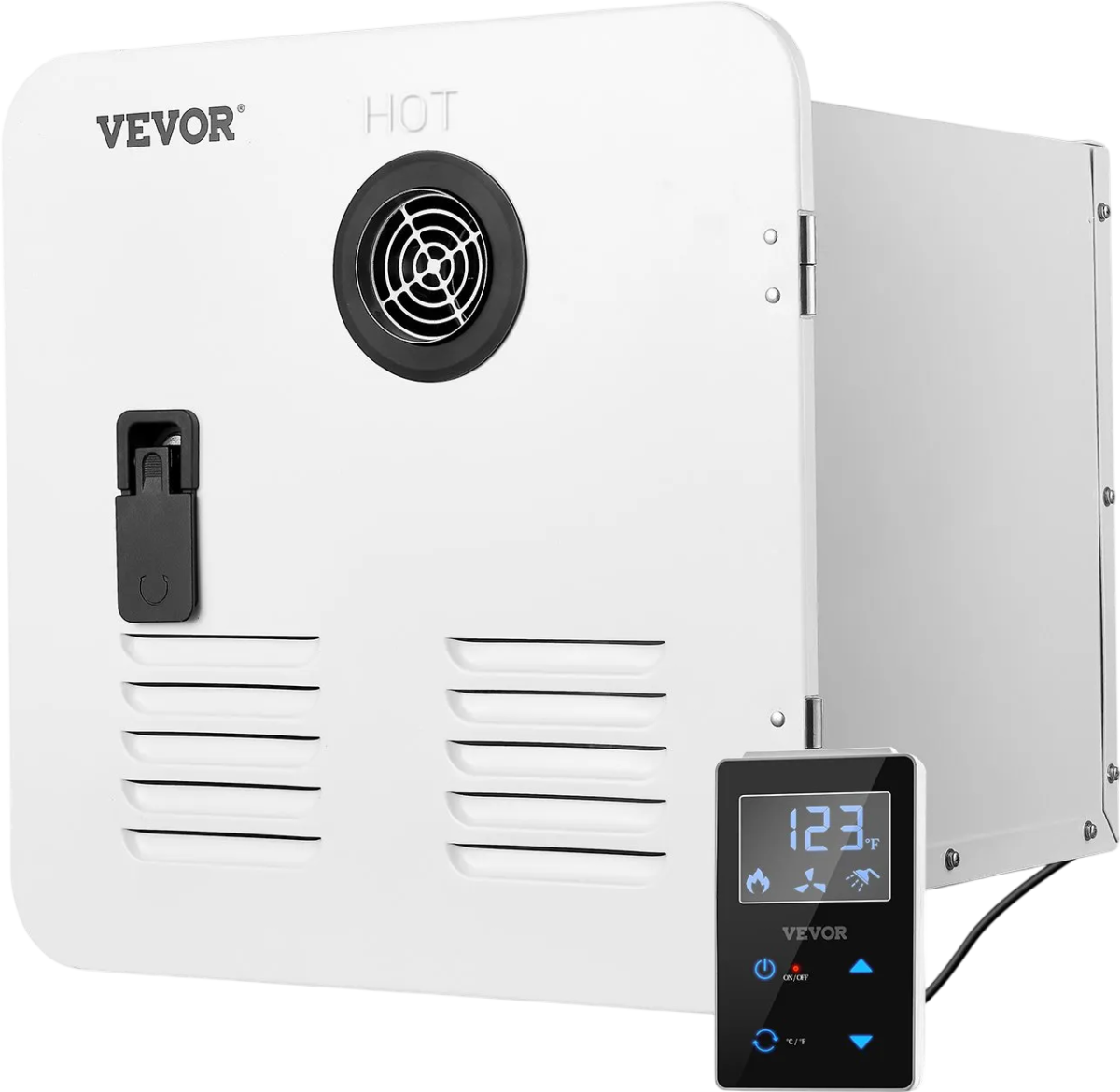 Vevor RV Tankless Water Heater 15" x 15" Propane Gas 65000BTU with Controller New - Image 1