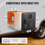 Vevor RV Tankless Water Heater 15" x 15" Propane Gas 55000BTU with Remote Controller New - Image 6