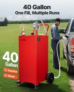 Vevor Fuel Caddy 40 Gallon Gasoline and Diesel Tank with Manual Pump New - Image 2