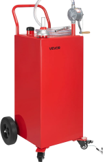 Vevor Fuel Caddy 40 Gallon Gasoline and Diesel Tank with Manual Pump New