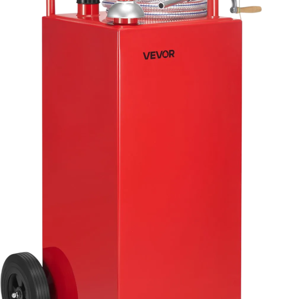 Vevor Fuel Caddy 40 Gallon Gasoline and Diesel Tank with Manual Pump New