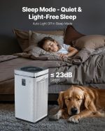 Vevor Smart Air Purifier 3139 ft²/h H13 HEPA Filter for Home & Office New - Image 6