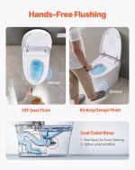 Vevor Elongated Smart Toilet Auto Freshening with Heated Seat New - Image 3