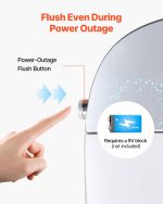 Vevor Elongated Smart Toilet Auto Freshening with Heated Seat New - Image 4