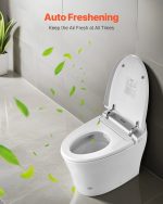 Vevor Elongated Smart Toilet Auto Freshening with Heated Seat New - Image 6