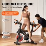Vevor Exercise Bike Magnetic Resistance 35 Lbs Flywheel Stationary Indoor Cycling New - Image 6
