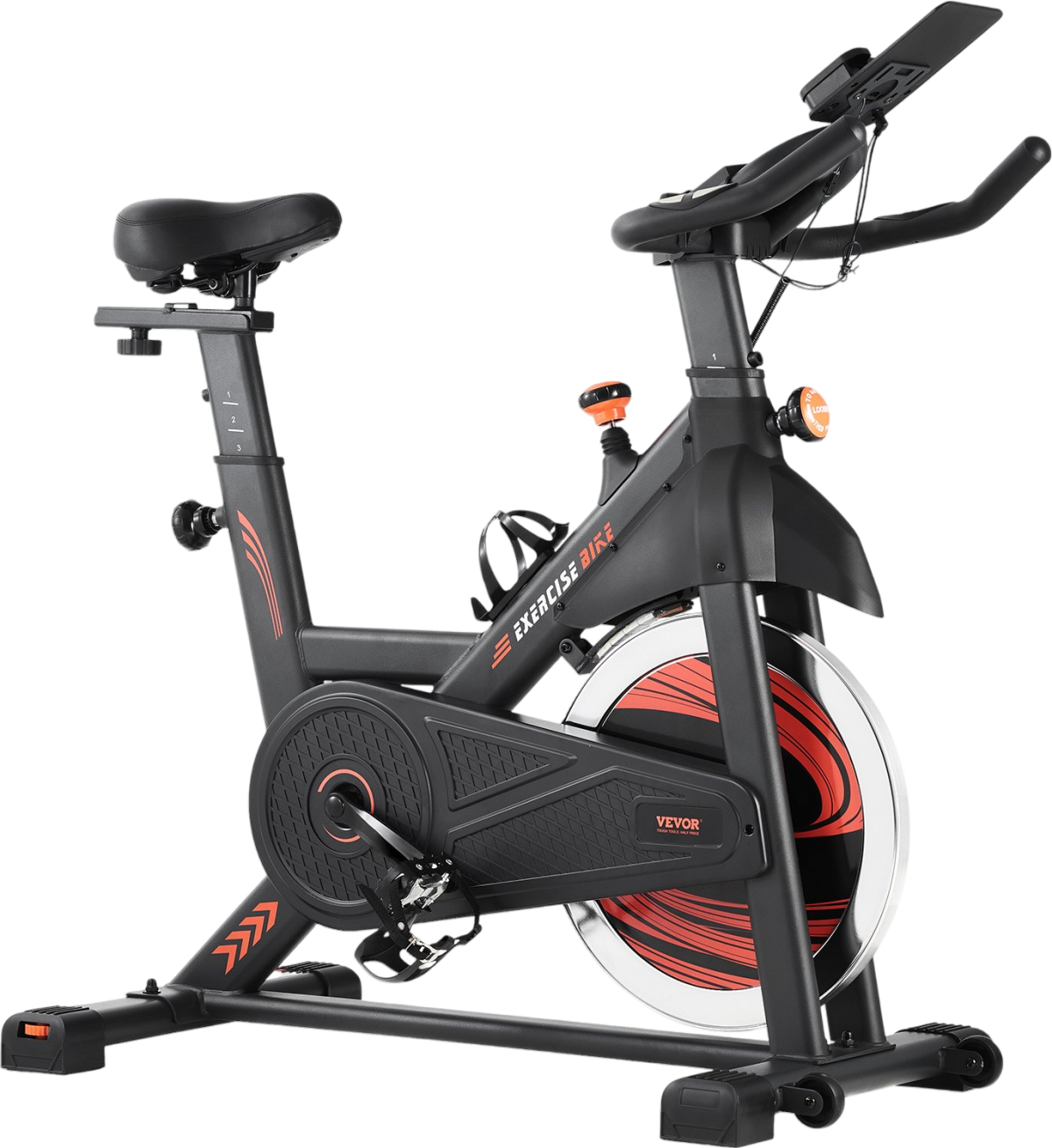 Vevor Exercise Bike Magnetic Resistance 35 Lbs Flywheel Stationary Indoor Cycling New - Image 1