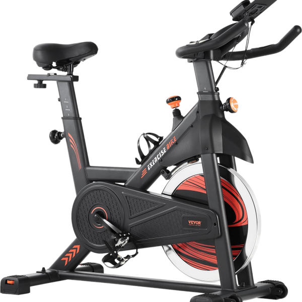 Vevor Exercise Bike Magnetic Resistance 35 Lbs Flywheel Stationary Indoor Cycling New