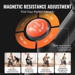 Vevor Exercise Bike Magnetic Resistance 40 Lbs Flywheel Stationary Indoor Cycling New - Image 3
