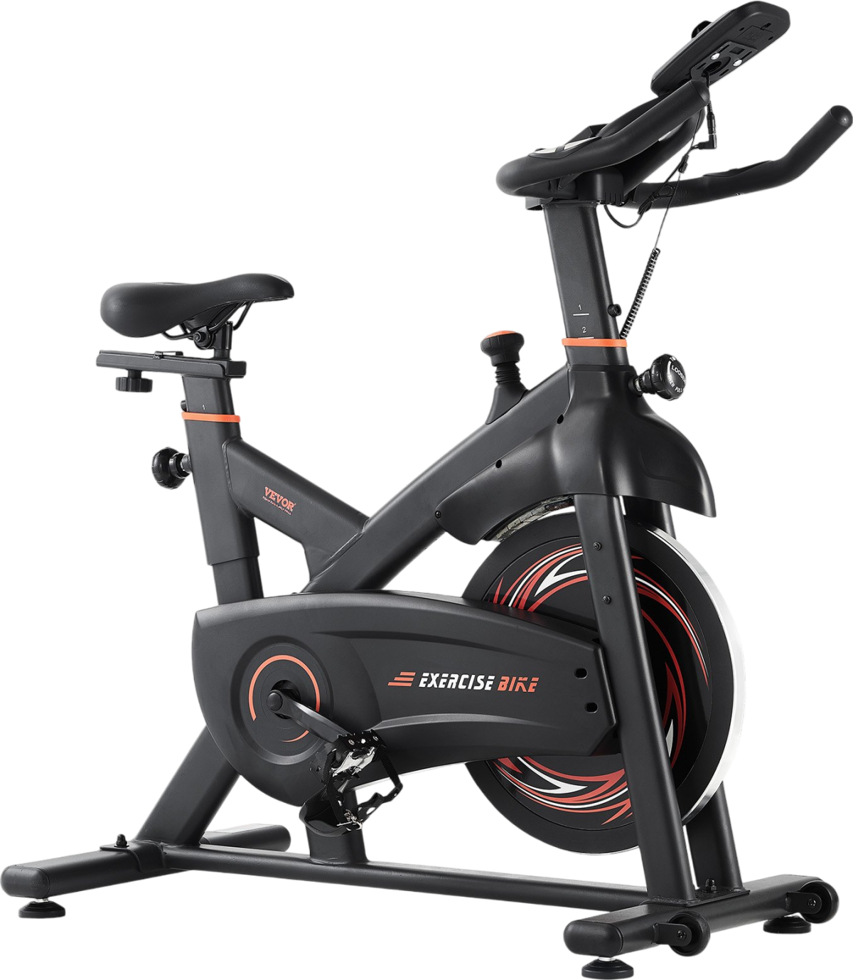 Vevor Exercise Bike Magnetic Resistance 40 Lbs Flywheel Stationary Indoor Cycling New - Image 1