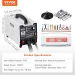 Vevor Stud Welder Dent Repair All-in-One Kit 1800W with 7 Modes New - Image 7