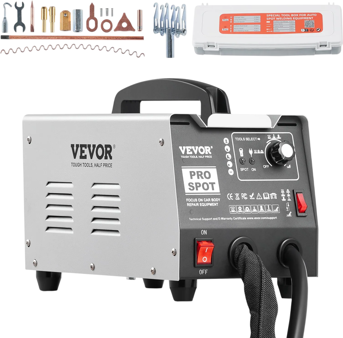 Vevor Stud Welder Dent Repair All-in-One Kit 1800W with 7 Modes New - Image 1