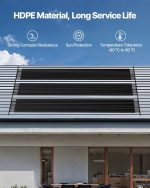 Vevor Solar Pool Heater 4' x 24' Aboveground and Inground Heating System New - Image 2