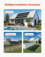Vevor Solar Pool Heater 4' x 24' Aboveground and Inground Heating System New - Image 5