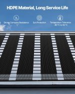 Vevor Solar Pool Heater 4 x 10 Ft. Aboveground Heating System 4 Panels New - Image 2