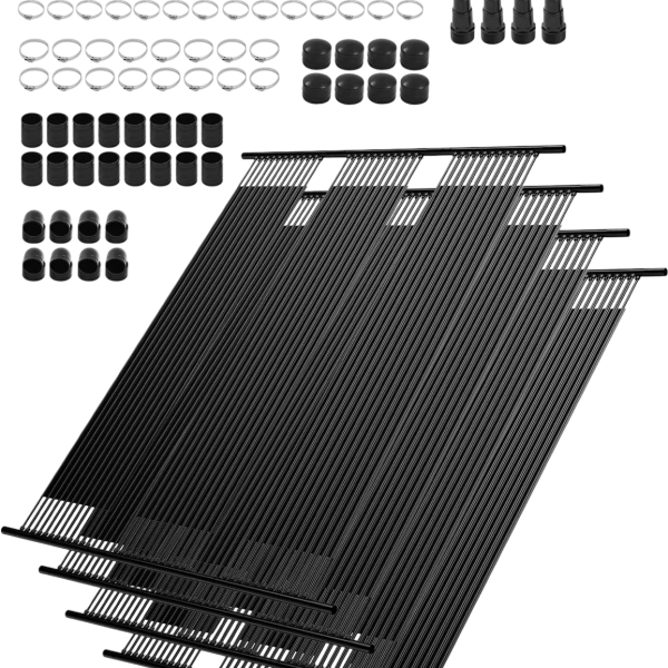 Vevor Solar Pool Heater 4 x 10 Ft. Aboveground Heating System 4 Panels New