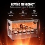 Vevor Ultrasonic Cleaner 40kHz with Digital Timer and Heater 30L 600W New - Image 3