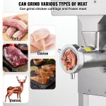 Vevor Commercial Meat Grinder 22 Lbs/Min High Efficiency with Sausage Stuffer 2200W New - Image 4