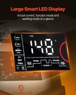 Vevor TIG Welder 3-in-1 Welding Machine Pulse MMA Stick IGBT Inverter LED Panel New - Image 3