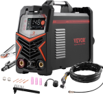 Vevor TIG Welder 3-in-1 Welding Machine Pulse MMA Stick IGBT Inverter LED Panel New