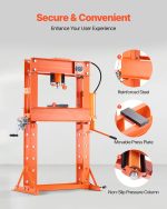 Vevor Hydraulic Shop Press 50 Ton with Press Plate for Bending New - Image 6