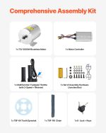 Vevor Brushless DC Motor Kit 3000W 72V 4900 RPM with Speed Controller New - Image 5